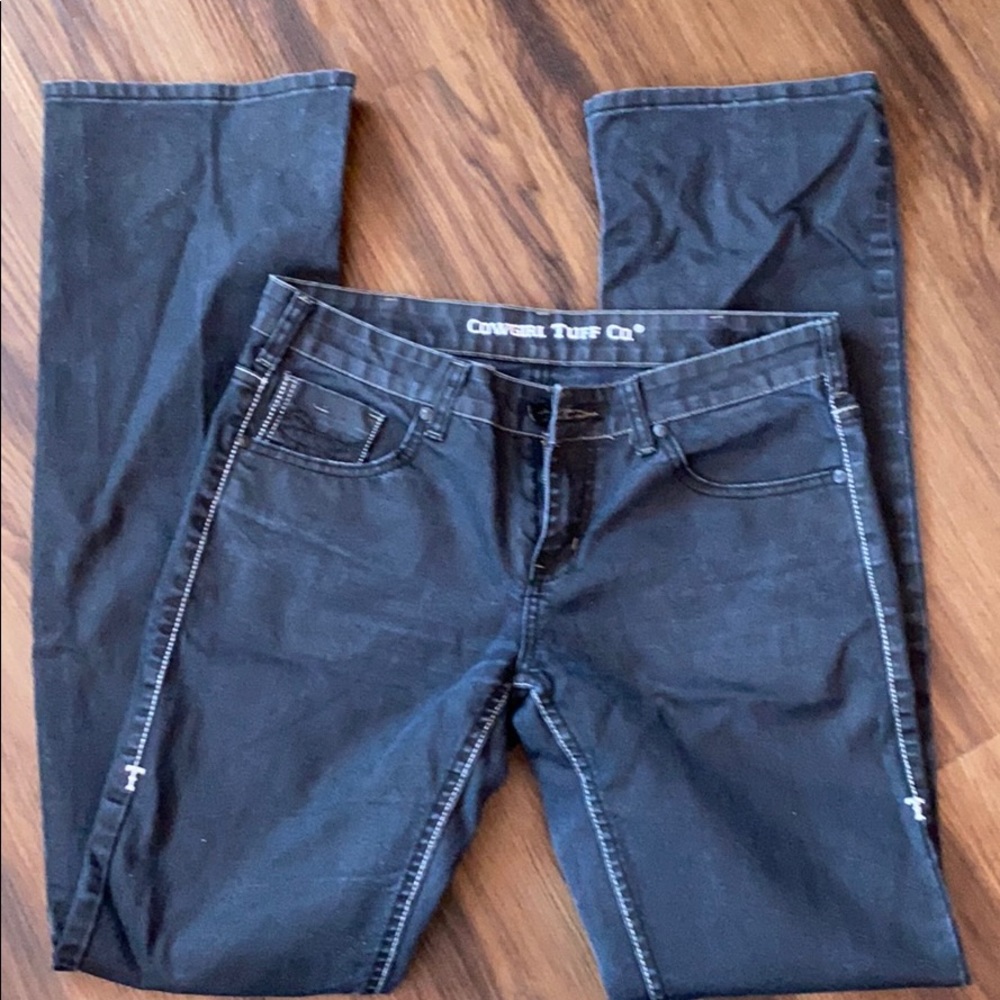 Cowgirl Tuff Black Jeans